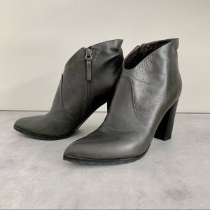 Grey Ankle Booties, Mint Velvet